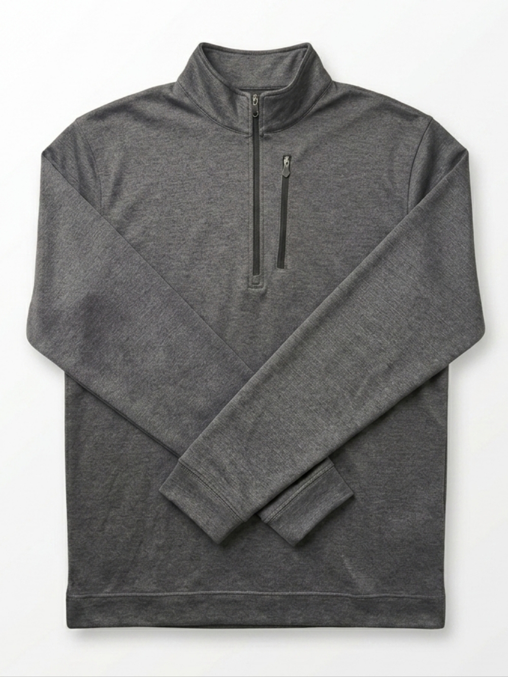 MEN'S - ​Bollé Performance Golf Pullover XXL Gray 1/4 Zip Chest Pocket